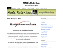 Tablet Screenshot of mads-rutenbau.de